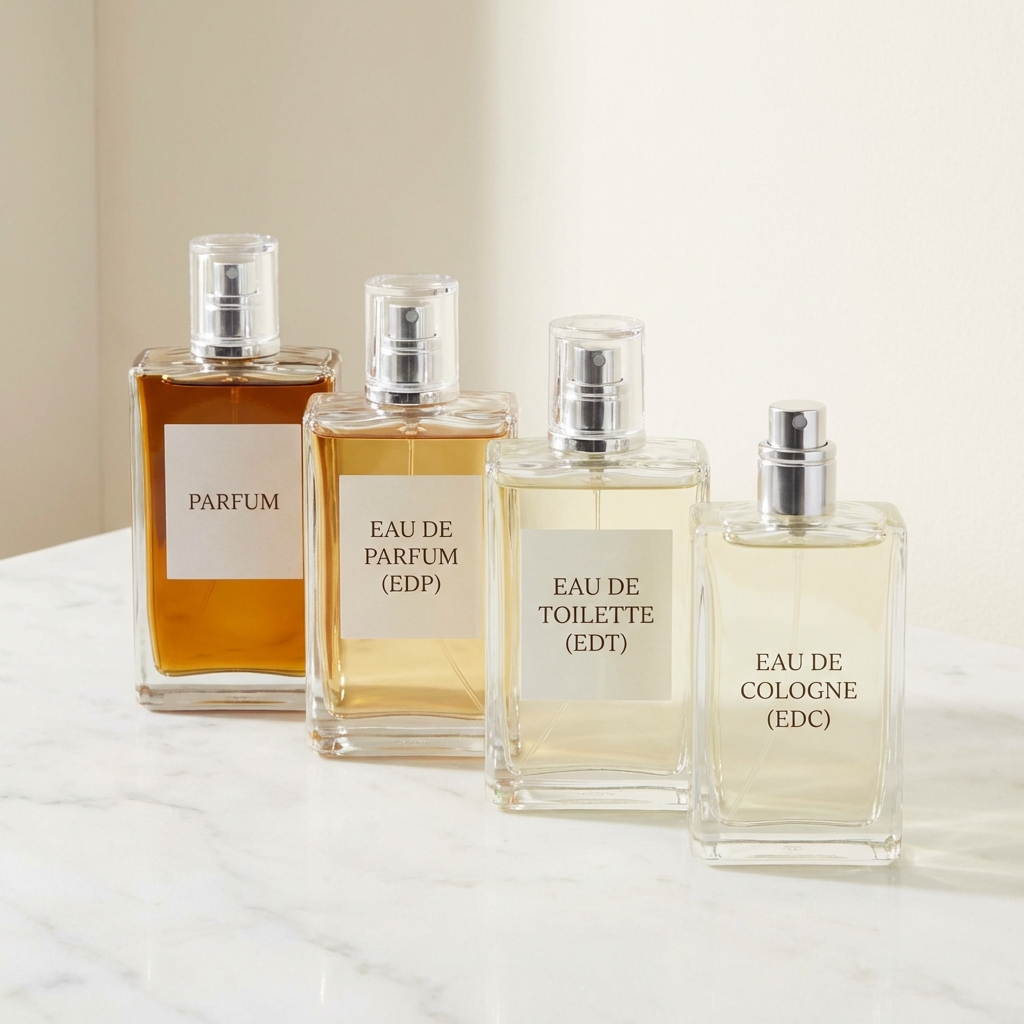 향수 농도 차이